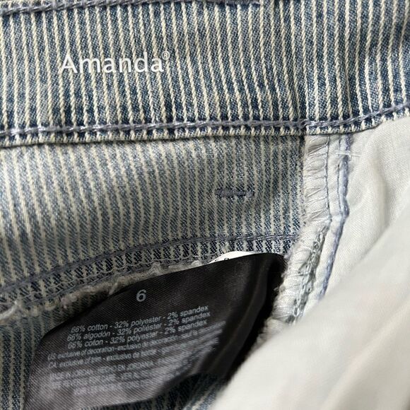 🆕 Gloria Vanderbilt Amanda Denim Bermuda Shorts size 6 - Picture 10 of 10